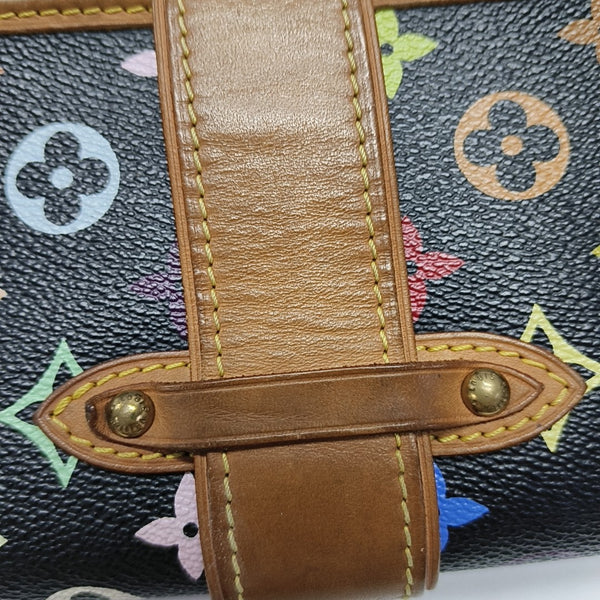 LV × TM SHIRLEY Monogram Coated Canvas Black