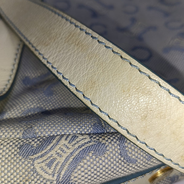 Canvas Shoulder Bag Blue