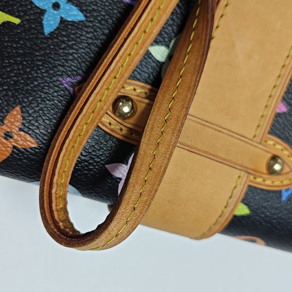 LV × TM SHIRLEY Monogram Coated Canvas Black