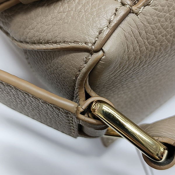 Puzzle Small Calfskin Beige