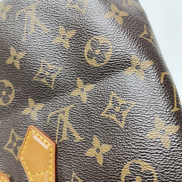 WILSHIRE PM Monogram Coated Canvas Brown