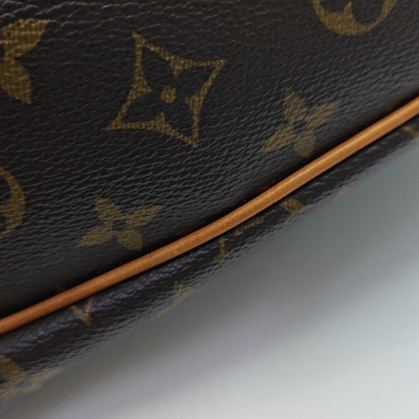 VINTAGE THAMES GM Monogram Coated Canvas Brown
