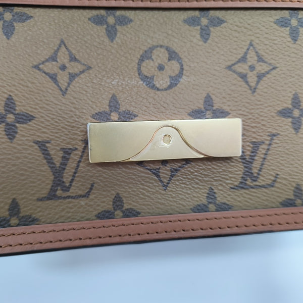 DAUPHINE WOC Monogram Coated Canvas Brown