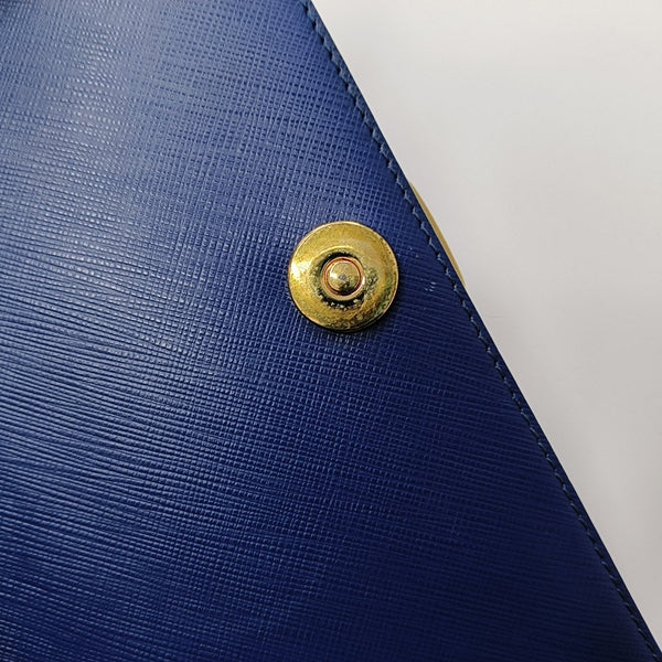 Ginny Calfskin Blue