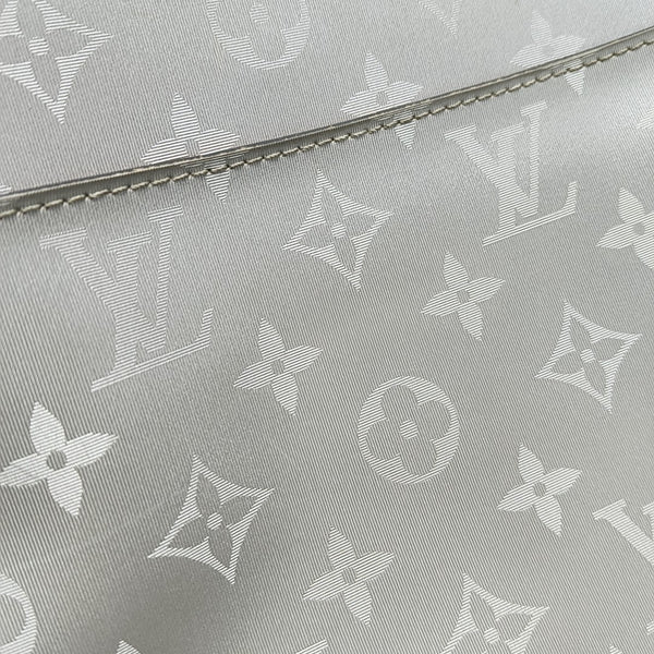 ALPHA Monogram Coated Canvas Silver