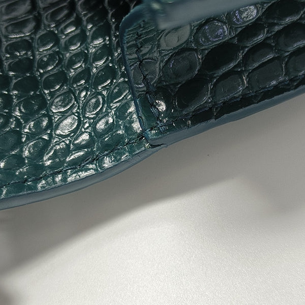 SUNSET Medium Calfskin Green