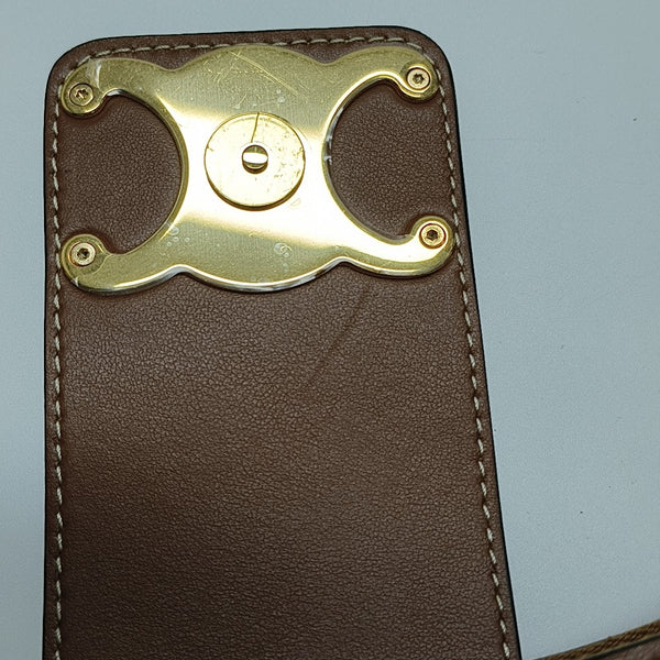 AVA TRIOMPHE Medium Calfskin Yellow