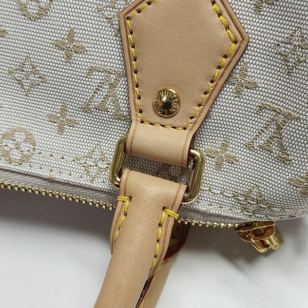 SPEEDY 20 Monogram Canvas White