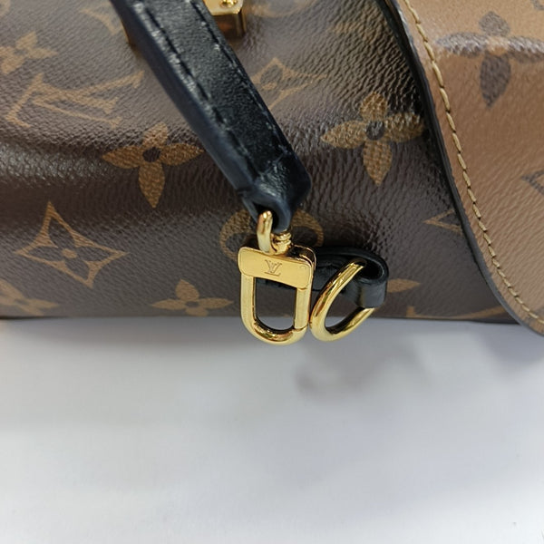 CAMERA BOX Monogram Coated Canvas Brown