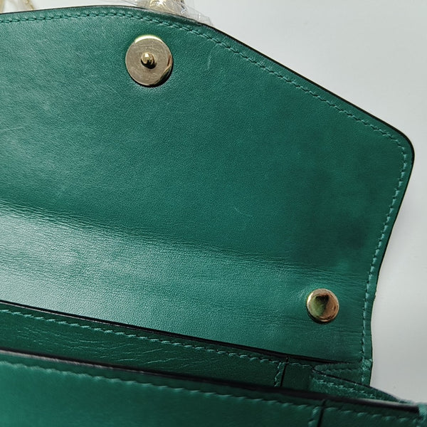 SERPENTI FOREVER Calfskin Green