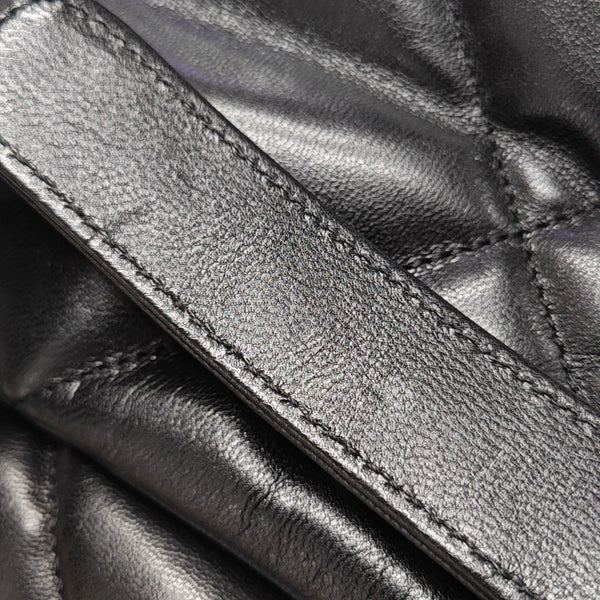 CHANEL 19 Medium Quilted Lambskin Black