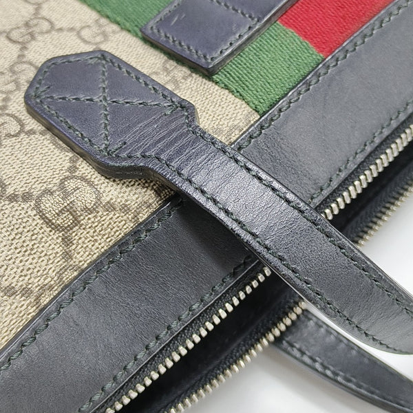 Monogram Coated Canvas Brown