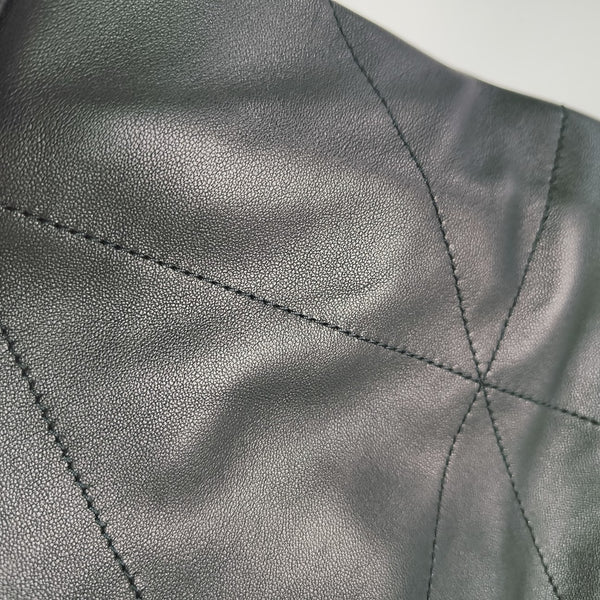 JAMIE POCHON Lambskin Black