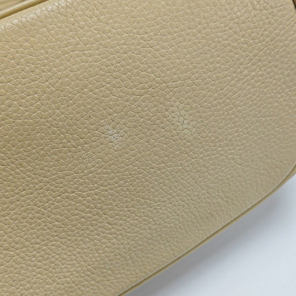 Calfskin Shoulder Bag Beige