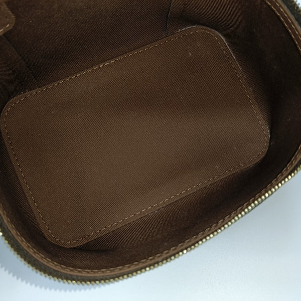 CUBE DE RANGEMENT PM Monogram Coated Canvas Brown