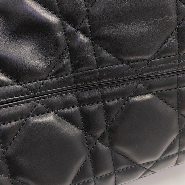 Toujours Small Cannage Calfskin Black