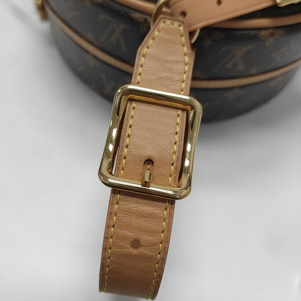 BOITE CHAPEAU PM Monogram Coated Canvas Brown