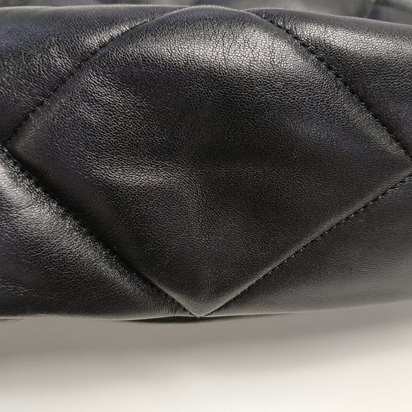 CHANEL 19 Maxi Quilted Lambskin Black