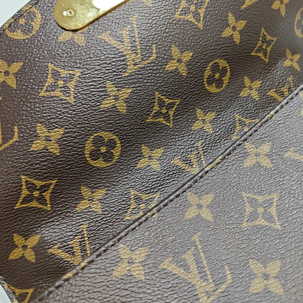 SAINT PLACIDE Monogram Coated Canvas Black