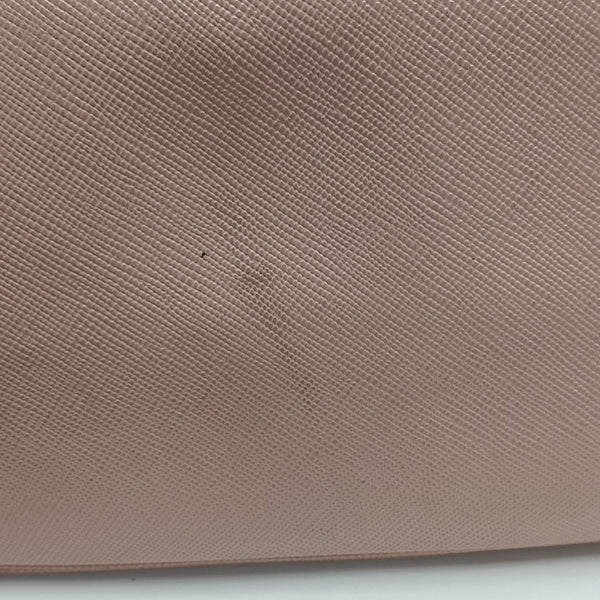 Double Large Saffiano Calfskin Pink