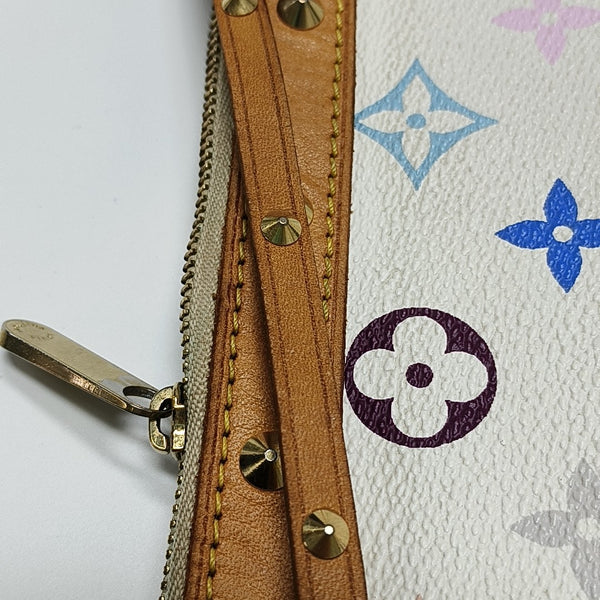 LV × TM ACCESSOIRES Monogram Coated Canvas White
