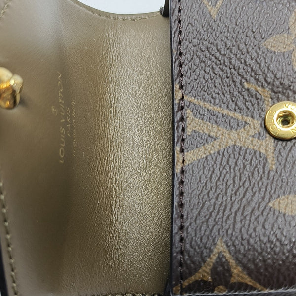 UTILITY Monogram Coated Canvas Brown