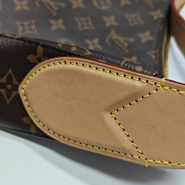SLOUCHY MM Monogram Coated Canvas Brown