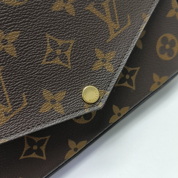FÉLICIE Monogram Coated Canvas Brown