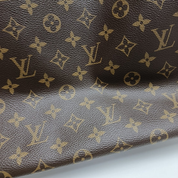 ATLANTIS Monogram Coated Canvas Brown