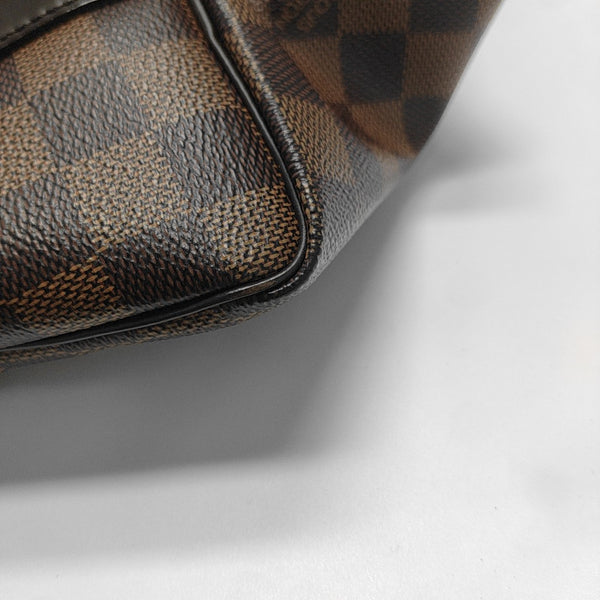 SPEEDY 25 Damier Ebene Coated Canvas Brown