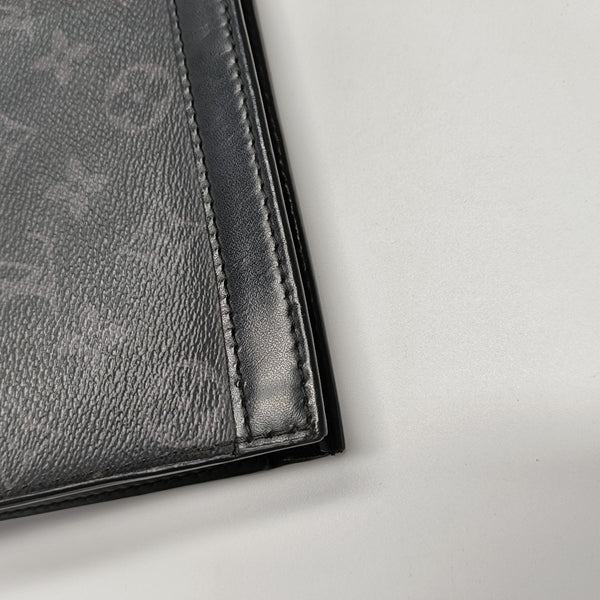 Pochette Voyag MM Monogram Coated Canvas Black