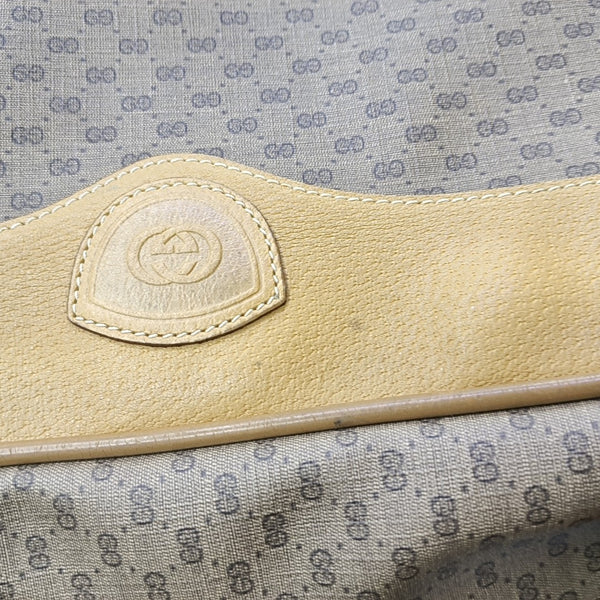 Monogram Coated Canvas Shoulder Bag Brown