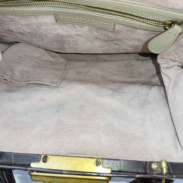 Canvas Top Handle Bag Gray