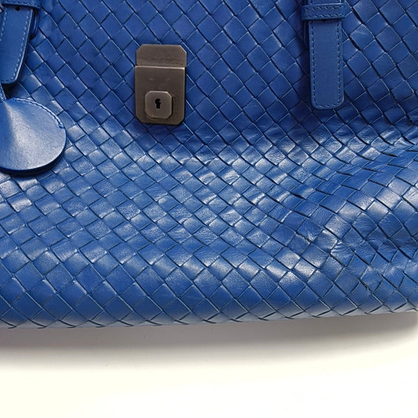 Authenticated pre-owned Roma Calfskin Blue - Tote Bag at Looply