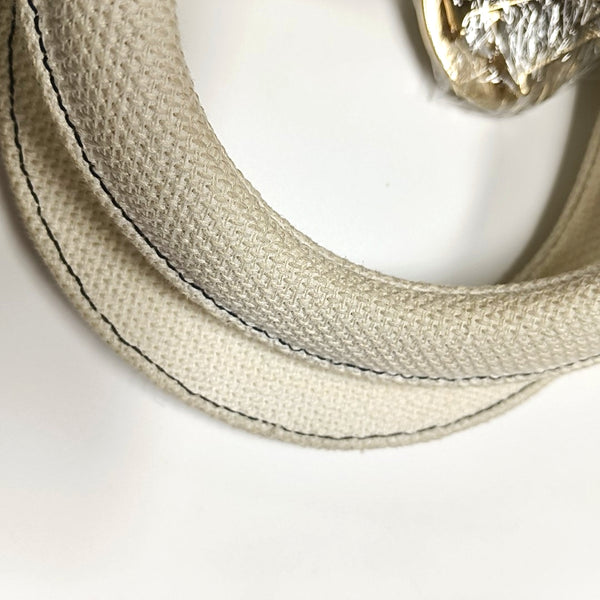Lady Dior Medium Canvas White