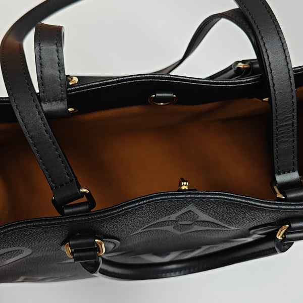 ONTHEGO GM Monogram Calfskin Black
