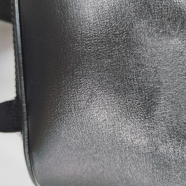 Retro Medium Monogram Coated Canvas Black