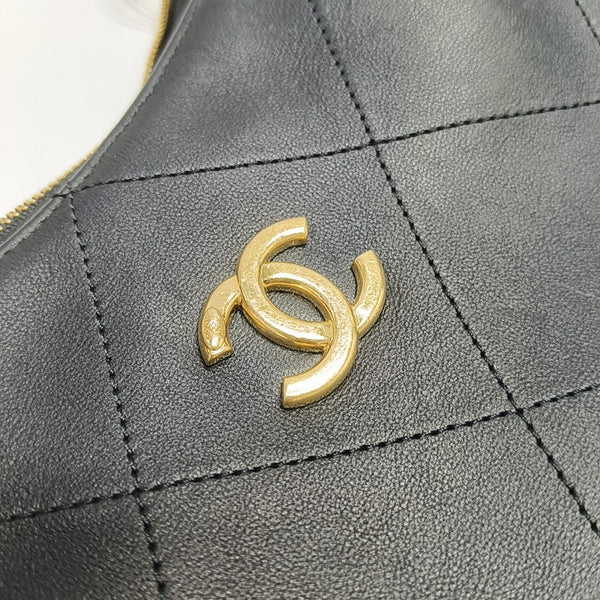 Quilted Calfskin Black