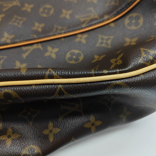 GALLIERA GM Monogram Coated Canvas Brown