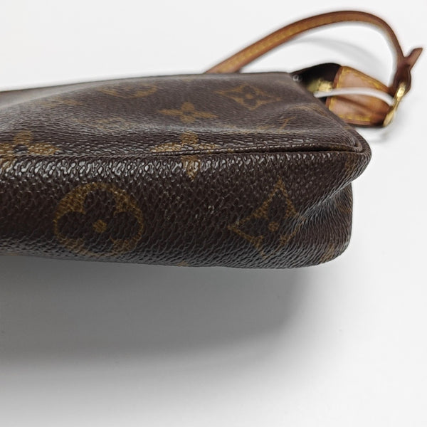 ACCESSOIRES Monogram Coated Canvas Brown