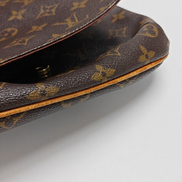 MUSETTE TANGO PM Monogram Coated Canvas Brown