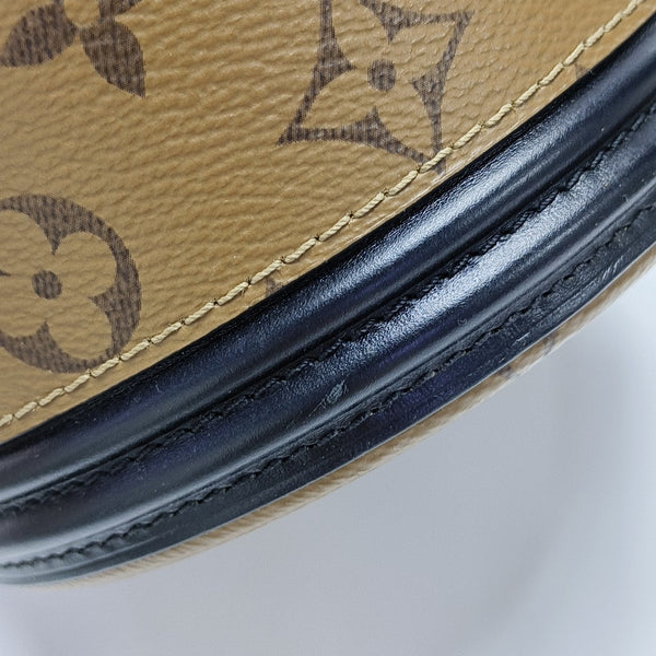CANNES PM Monogram Coated Canvas Brown