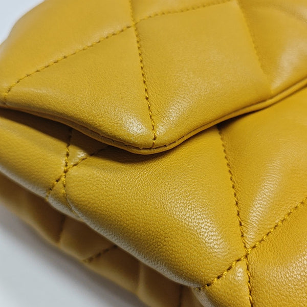SADE Quilted Lambskin Yellow