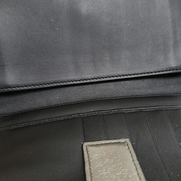 Calfskin Wallet Gray