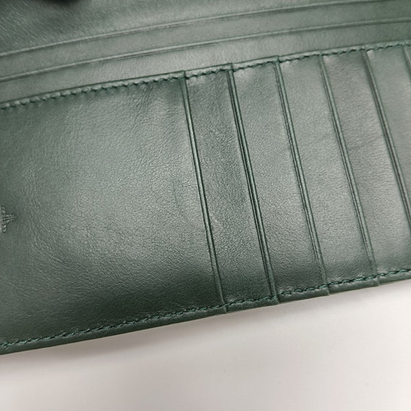 Leather Wallet Green