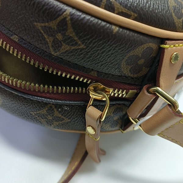 BOITE CHAPEAU PM Monogram Coated Canvas Brown