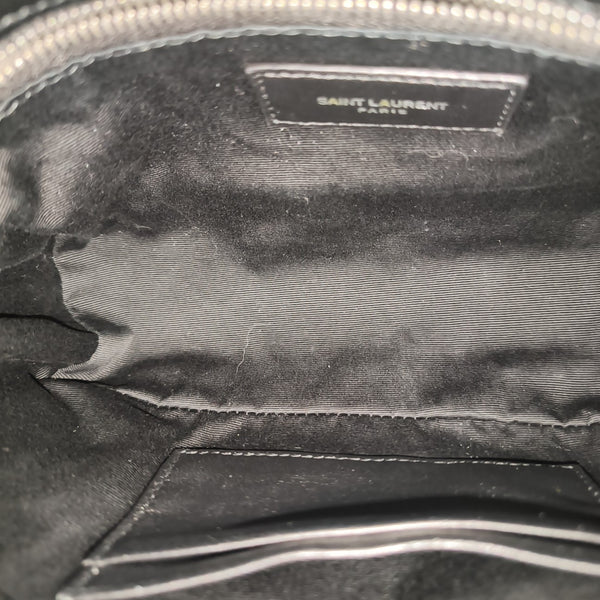 PUFFER TOY Mini Quilted Lambskin Black
