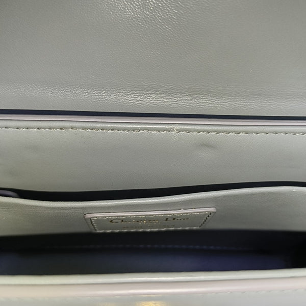 30 Montaigne Mini Oblique Calfskin Gray