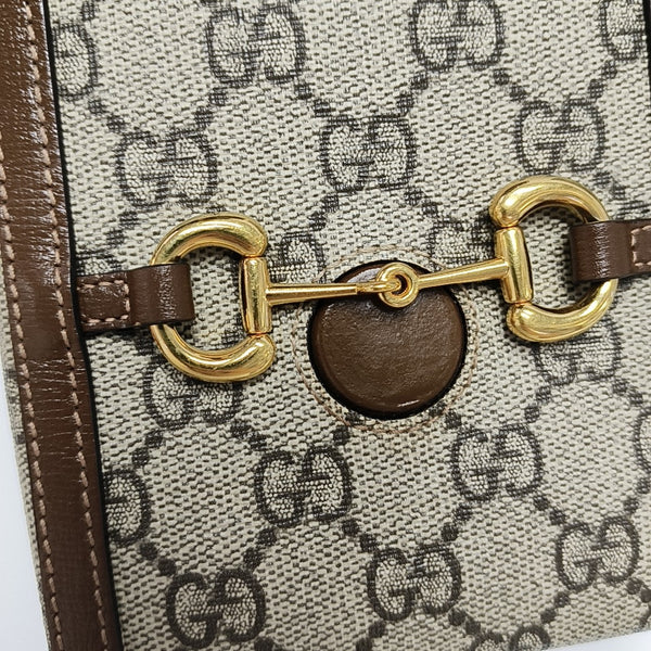 Horsebit 1955 Mini Coated Canvas Beige