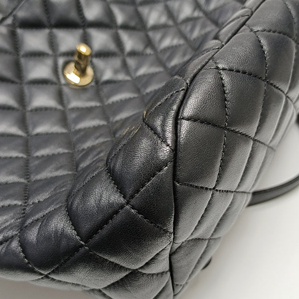 URBAN SPIRIT Small Quilted Lambskin Black